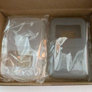 NWT - Silicone Skin Case Grey and White or Tawny and White.